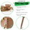 Large Beechwood French Easel, Adjustable Plein Air Easels Sketchbox Tripod for Field & Studio Painting Easel for Adults, Drawing, Display - Portable with Artist Drawer & Palette